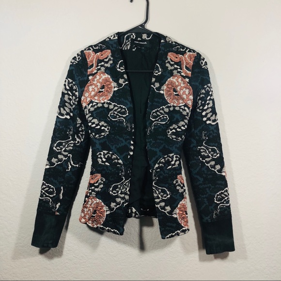 Yigal Azrouel Jackets & Blazers - Yigal Azrouel • Snake Pattern Blazer